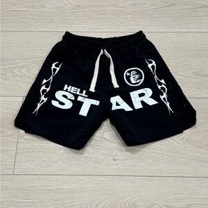 Kids Hellstar Black Shorts